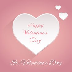 valentines card N15