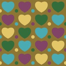 hearts background N27