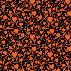 Seamless texture with heart N12