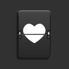 vector modern scoreboard black icon N13