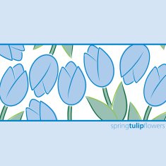 All occasion tulip card in vector format N9