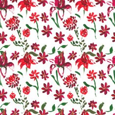 Seamless pattern with flowers N79