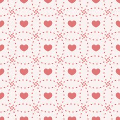 Pattern with hearts N6