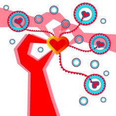 Valentine background N59