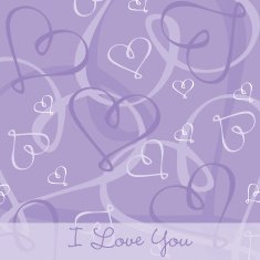 Hand Drawn heart textured card background in vector format N6