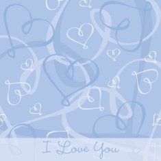 Hand Drawn heart textured card background in vector format N7