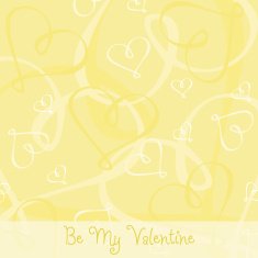 Hand Drawn heart textured card background in vector format N16