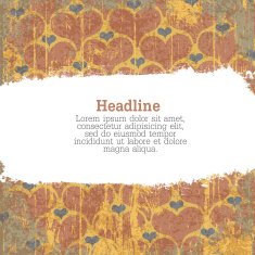 Circus heart grunge background with space for text Vector EPS1