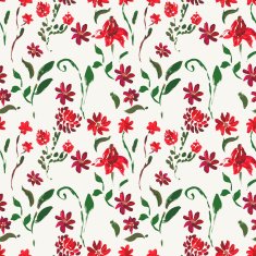 Seamless pattern with flowers N80