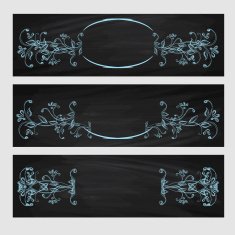 Design element Beauty decorative frame for text N9