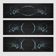 Design element Beauty decorative frame for text N10