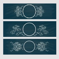 Design element Beauty decorative frame for text N12