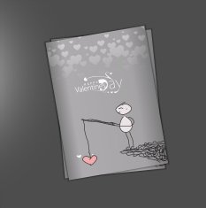 valentine's day greeting card N65