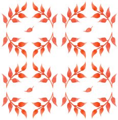 Floral Pattern N862