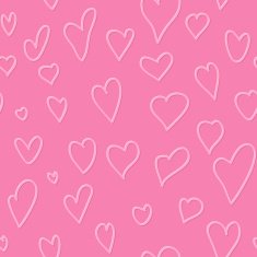 Sketch heart in vintage style N2