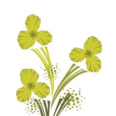Floral background N887