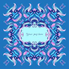 Vector Bright Abstract Card N3
