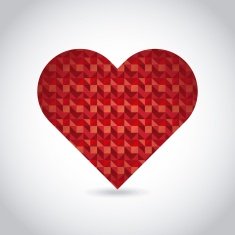 heart love design N18