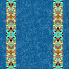 lace border stripe in ornate floral background vector illustrat N3