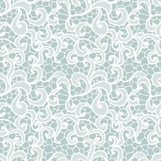 Lace seamless pattern with flowers N255