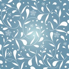 abstract floral pattern N78