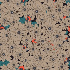 Vintage Romantic Flower Background seamless pattern