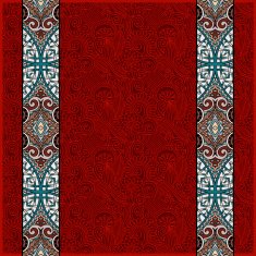 lace border stripe in ornate floral background vector illustrat N11
