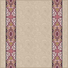 lace border stripe in ornate floral background vector illustrat N12