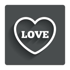 Heart sign icon Love symbol N9