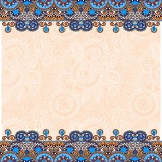 ornate floral background with ornament stripe N3