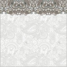ornate floral background with ornament stripe N7
