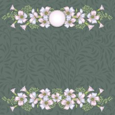 vintage floral background N28