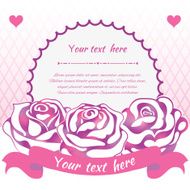 Vintage Floral Card N12