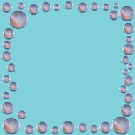 abstract circle with space for text on blue background N2