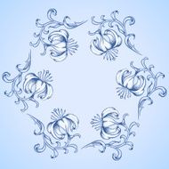 Vector greeting or invitation card N3