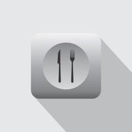 Restaurant and cafe icon