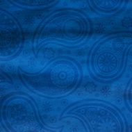 Paisley pattern on watercolor background