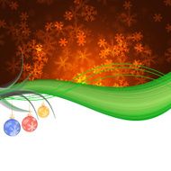 Winter delightful snowfall background N52
