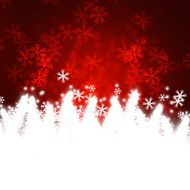 Winter delightful snowfall background N58
