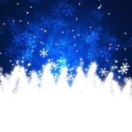 Winter delightful snowfall background N60