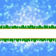 Winter delightful snowfall background N62