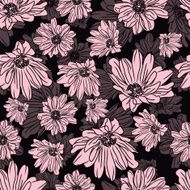 Abstract Elegance Seamless pattern with floral N2