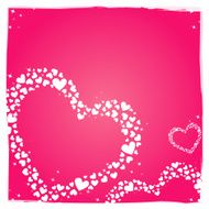 Heart made of hearts Card