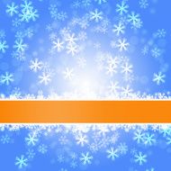 Winter delightful snowfall background N63