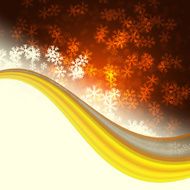 Winter delightful snowfall background N71