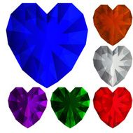 Heart diamonds