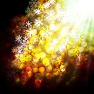 Winter delightful snowfall background N77