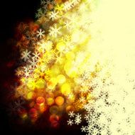 Winter delightful snowfall background N89