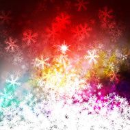 Winter delightful snowfall background N91