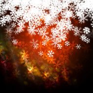 Winter delightful snowfall background N96